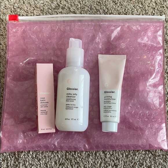glossier skincare steps
